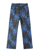 Iker - Los Jeans Loose Fit con Estampado de Leopardo