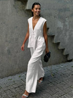 Natalia - Set de Chaleco y Pantalón