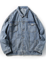 Mauro -Chaqueta Oversized con Lavado Desgastado