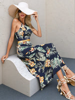 Printed Cami and Midi Skirt Set