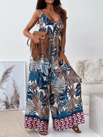 Tania - Mono de Pierna Ancha y Tirantes Finos