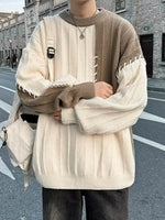 Genaro - El Suéter Oversized de Bloques de Color