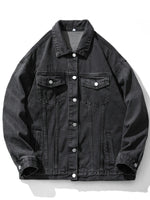 Mauro -Chaqueta Oversized con Lavado Desgastado