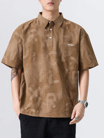 Yerai - El Polo Estampado de Manga Corta