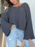 Aitana - Suéter Oversized Calado