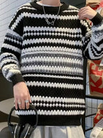 Teo - El Suéter Oversized de Rayas Clásicas