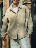 Marco- La Cálida Chaqueta Sherpa Oversized