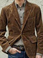 Pedro - El Blazer de Pana de Solapa